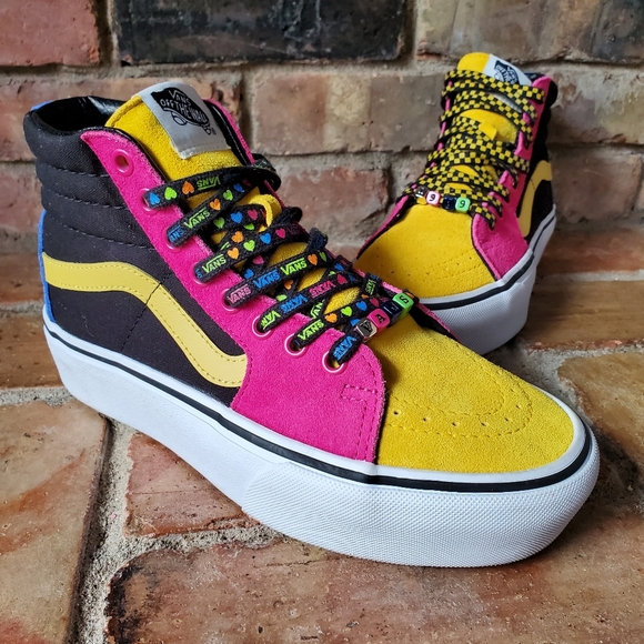 Vans Multicolor High-Top Athletic Shoes - Picture 2 of 14